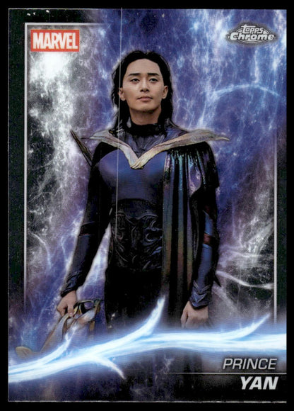 2025 Topps Chrome Marvel Studios #159 Prince Yan