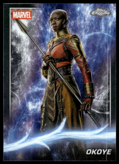 2025 Topps Chrome Marvel Studios #82 Okoye