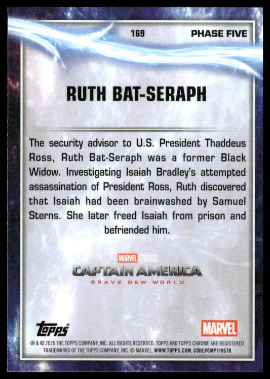 2025 Topps Chrome Marvel Studios #169 Ruth Bat-Seraph
