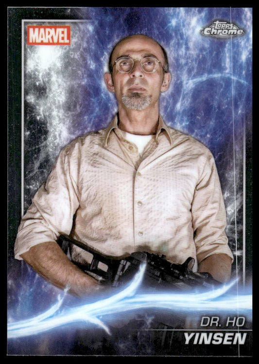 2025 Topps Chrome Marvel Studios #4 Dr. Ho Yinsen