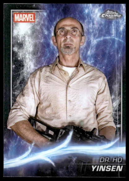 2025 Topps Chrome Marvel Studios #4 Dr. Ho Yinsen
