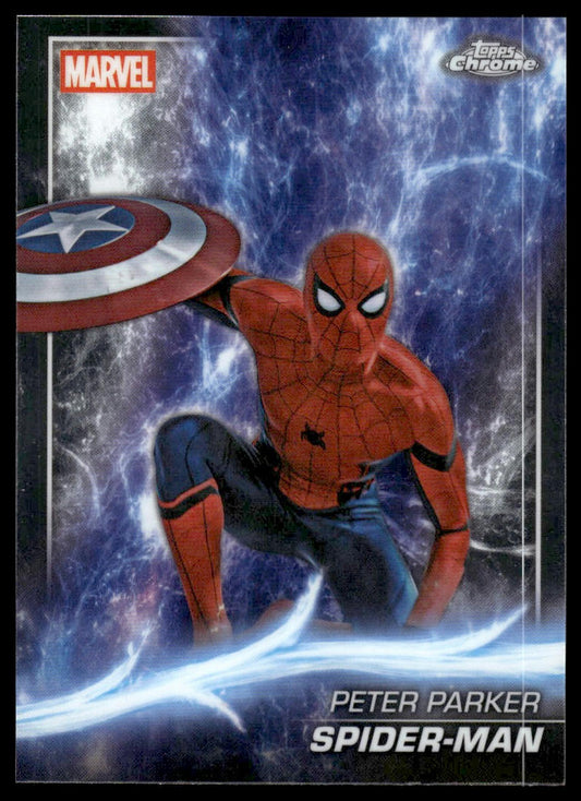 2025 Topps Chrome Marvel Studios #61 Spider-Man
