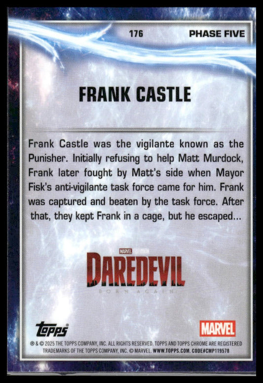 2025 Topps Chrome Marvel Studios #176 Frank Castle
