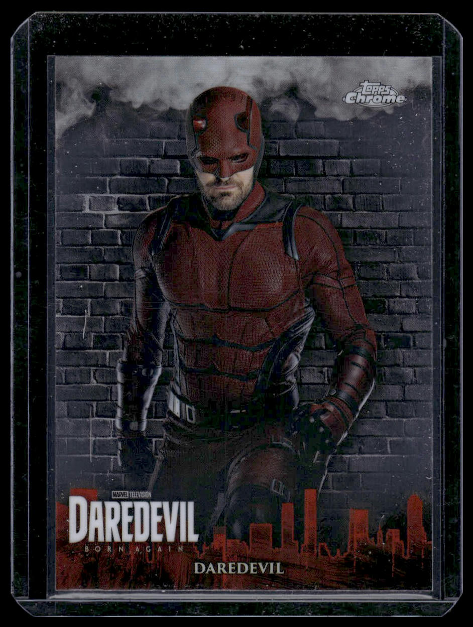 2025 Topps Chrome Marvel Studios #DD-1 Daredevil Daredevil Born Again