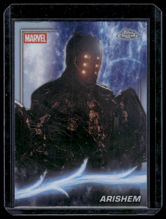 2025 Topps Chrome Marvel Studios #127 Arishem Captain America Refractor