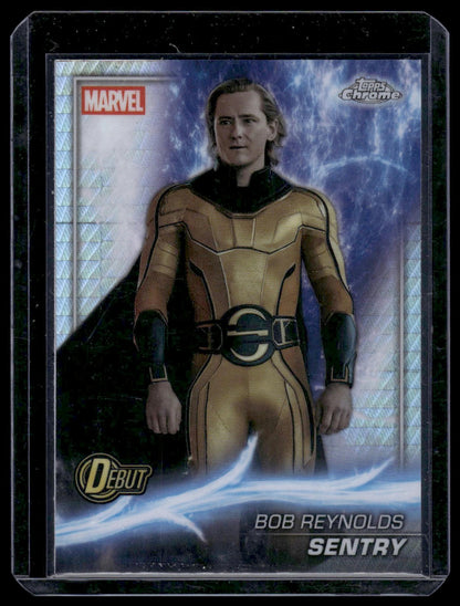 2025 Topps Chrome Marvel Studios #189 Sentry Sky Blue RayWave Refractor