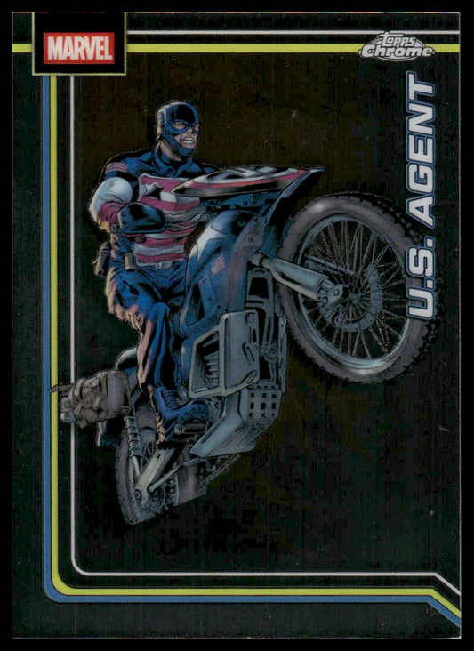2026 Topps Chrome Marvel Comics #182 U.S. Agent