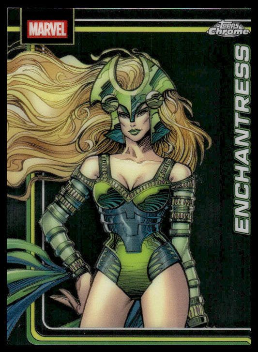 2026 Topps Chrome Marvel Comics #35 Enchantress