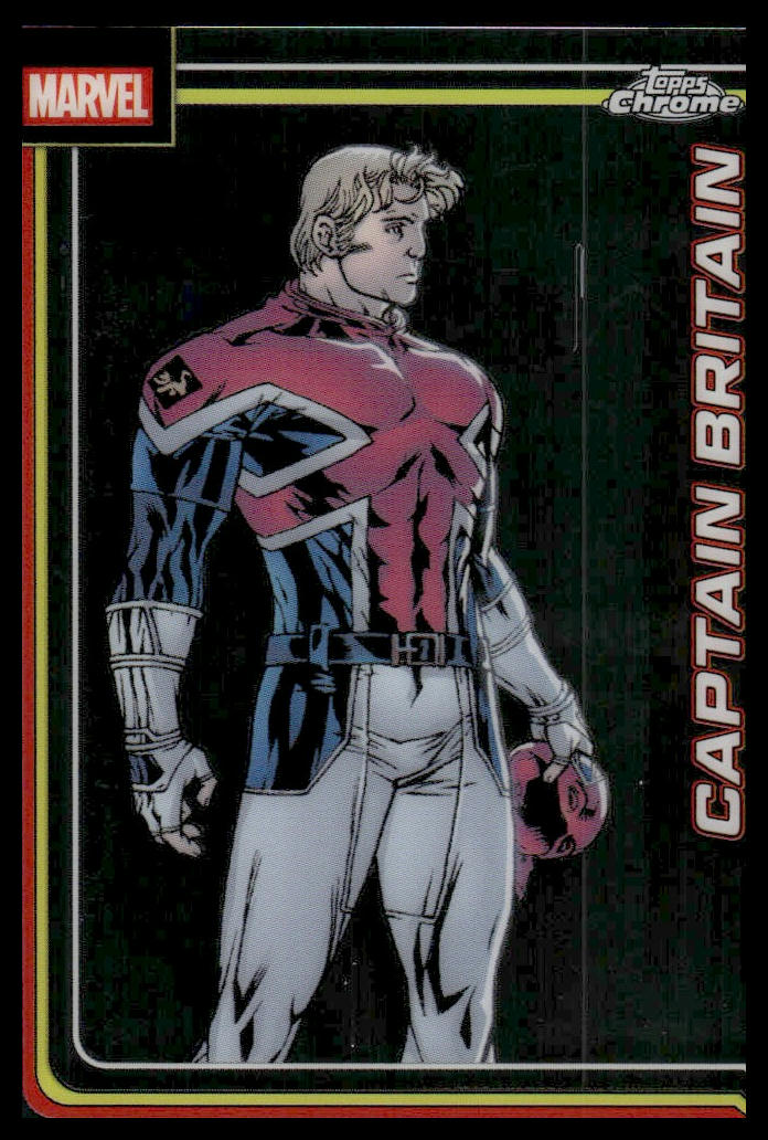 2026 Topps Chrome Marvel Comics #20 Captain Britain