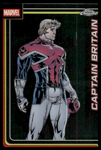 2026 Topps Chrome Marvel Comics #20 Captain Britain