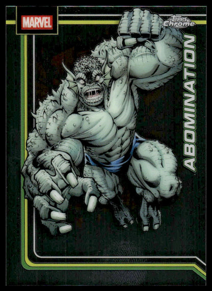 2026 Topps Chrome Marvel Comics #1 Abomination