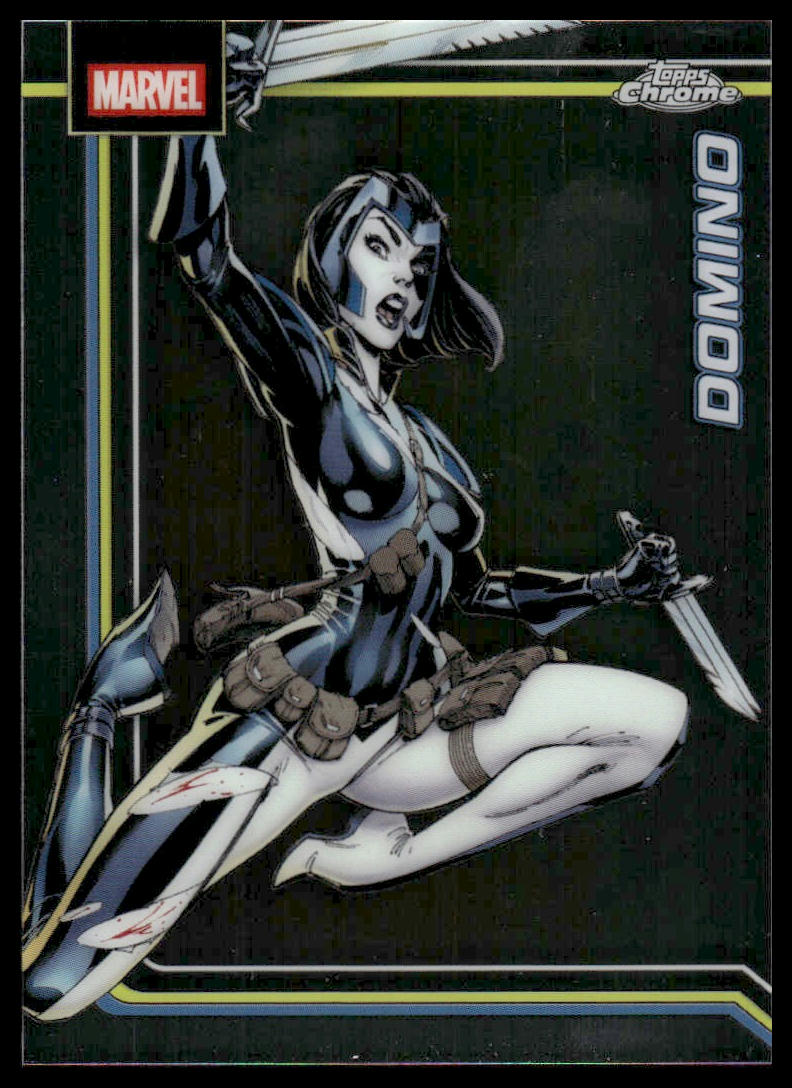 2026 Topps Chrome Marvel Comics #30 Domino