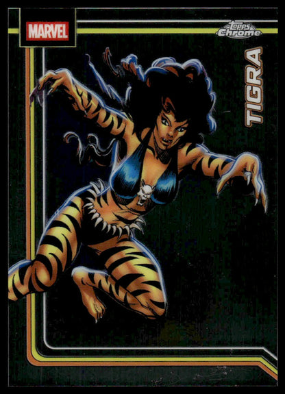 2026 Topps Chrome Marvel Comics #179 Tigra