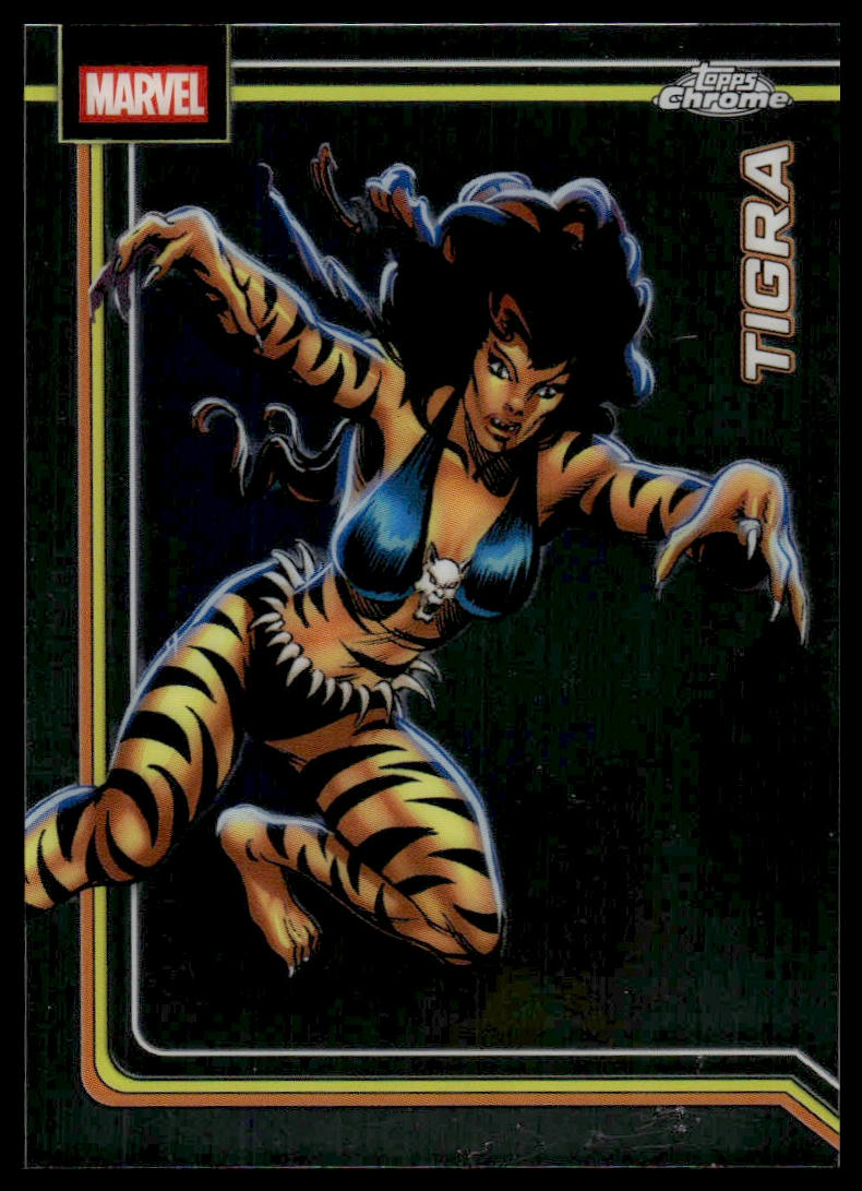 2026 Topps Chrome Marvel Comics #179 Tigra