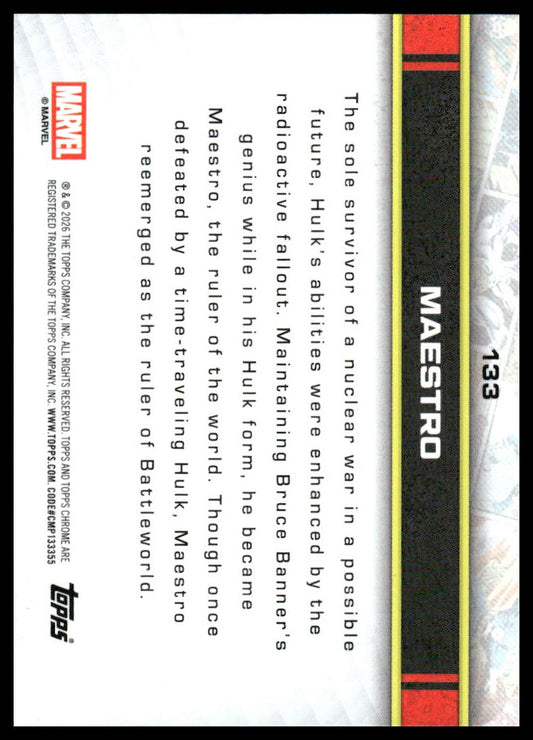 2026 Topps Chrome Marvel Comics #133 Maestro