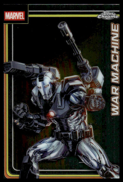 2026 Topps Chrome Marvel Comics #193 War Machine