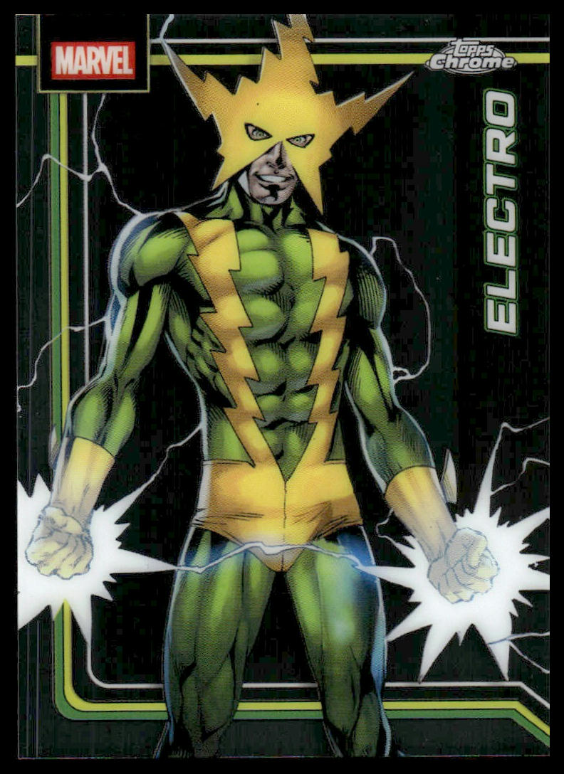 2026 Topps Chrome Marvel Comics #115 Electro