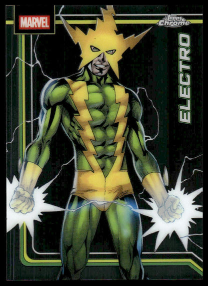 2026 Topps Chrome Marvel Comics #115 Electro