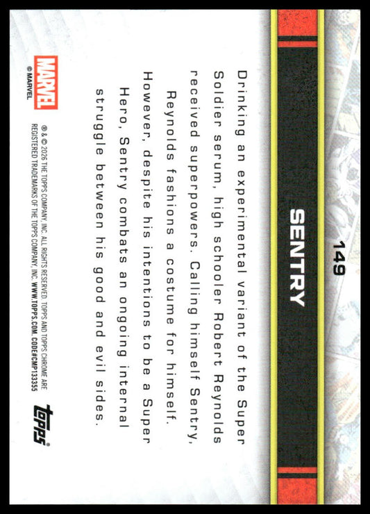 2026 Topps Chrome Marvel Comics #149 Sentry