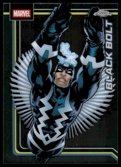 2026 Topps Chrome Marvel Comics #12 Black Bolt