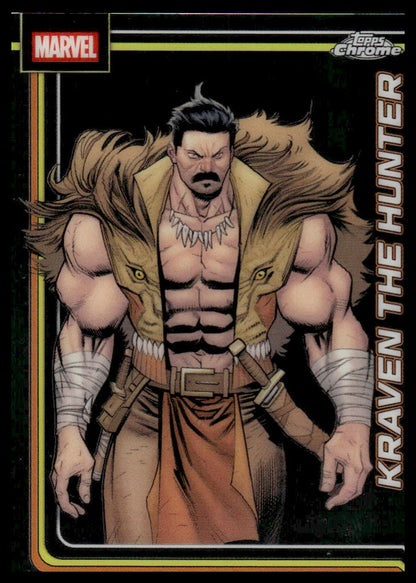 2026 Topps Chrome Marvel Comics #67 Kraven the Hunter