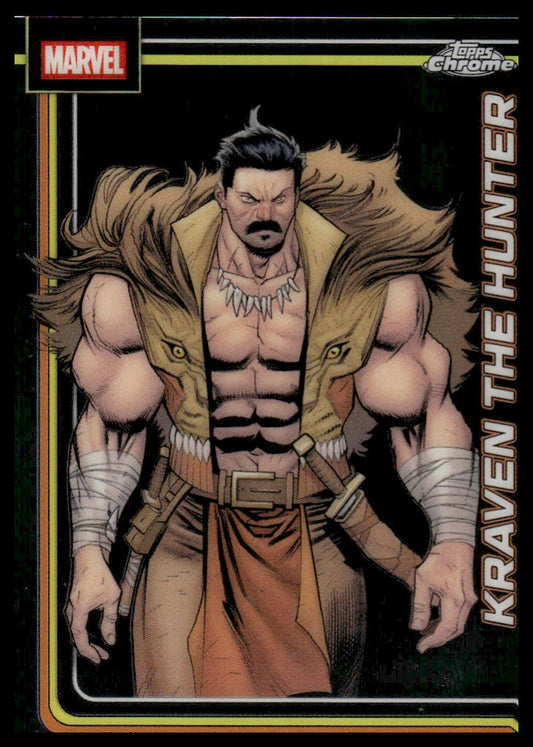 2026 Topps Chrome Marvel Comics #67 Kraven the Hunter