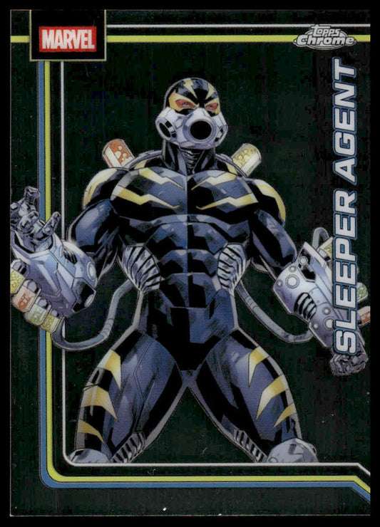 2026 Topps Chrome Marvel Comics #100 Sleeper Agent