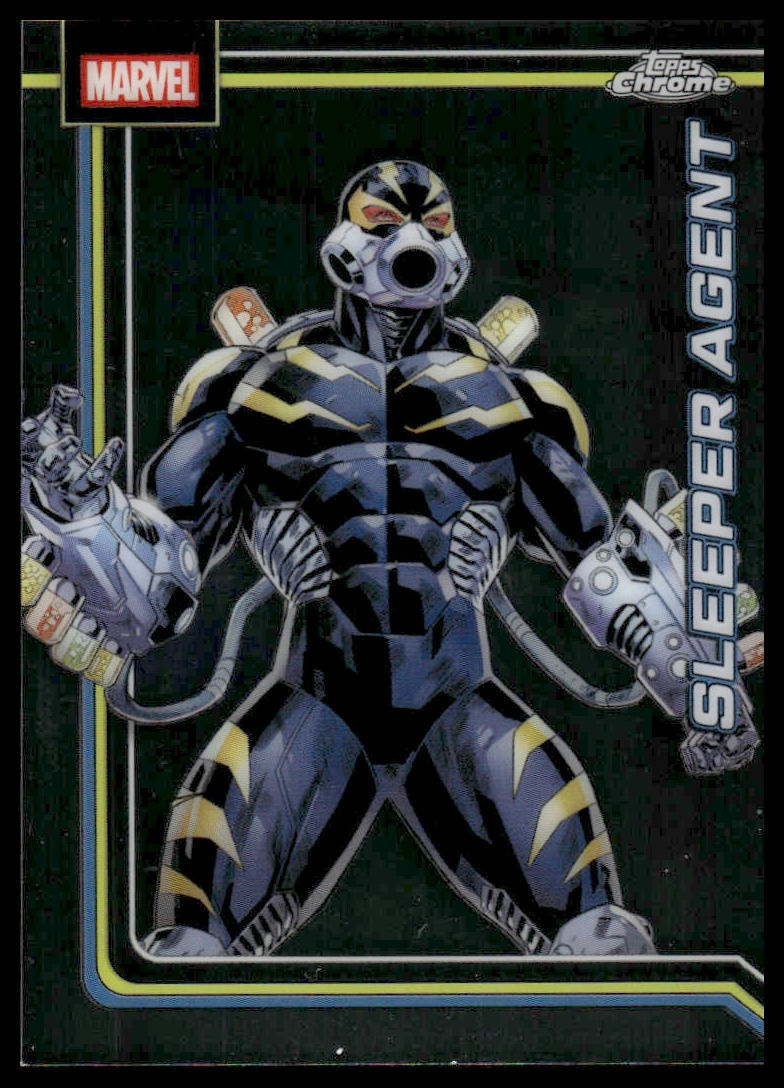 2026 Topps Chrome Marvel Comics #100 Sleeper Agent
