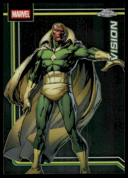 2026 Topps Chrome Marvel Comics #190 Vision