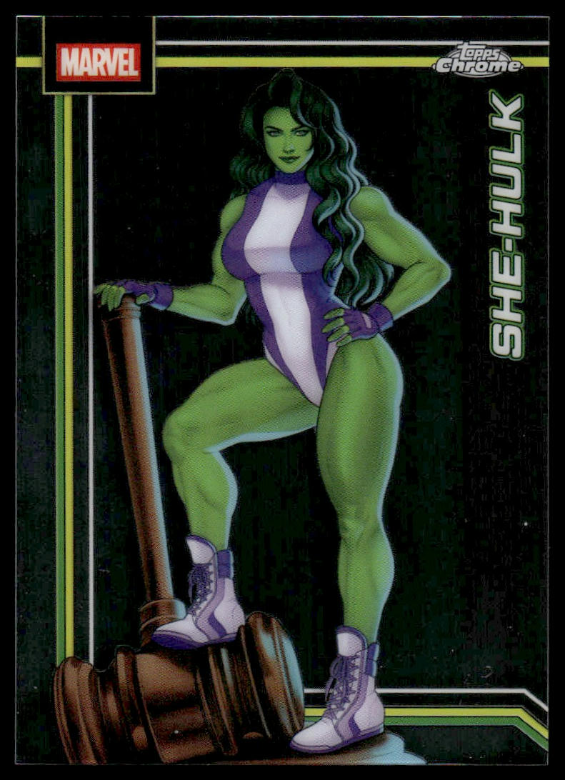 2026 Topps Chrome Marvel Comics #151 She-Hulk