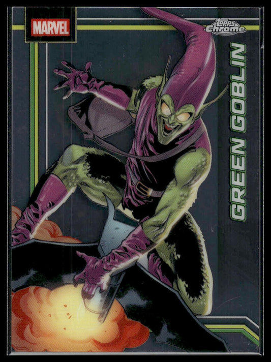 2026 Topps Chrome Marvel Comics #45 Green Goblin