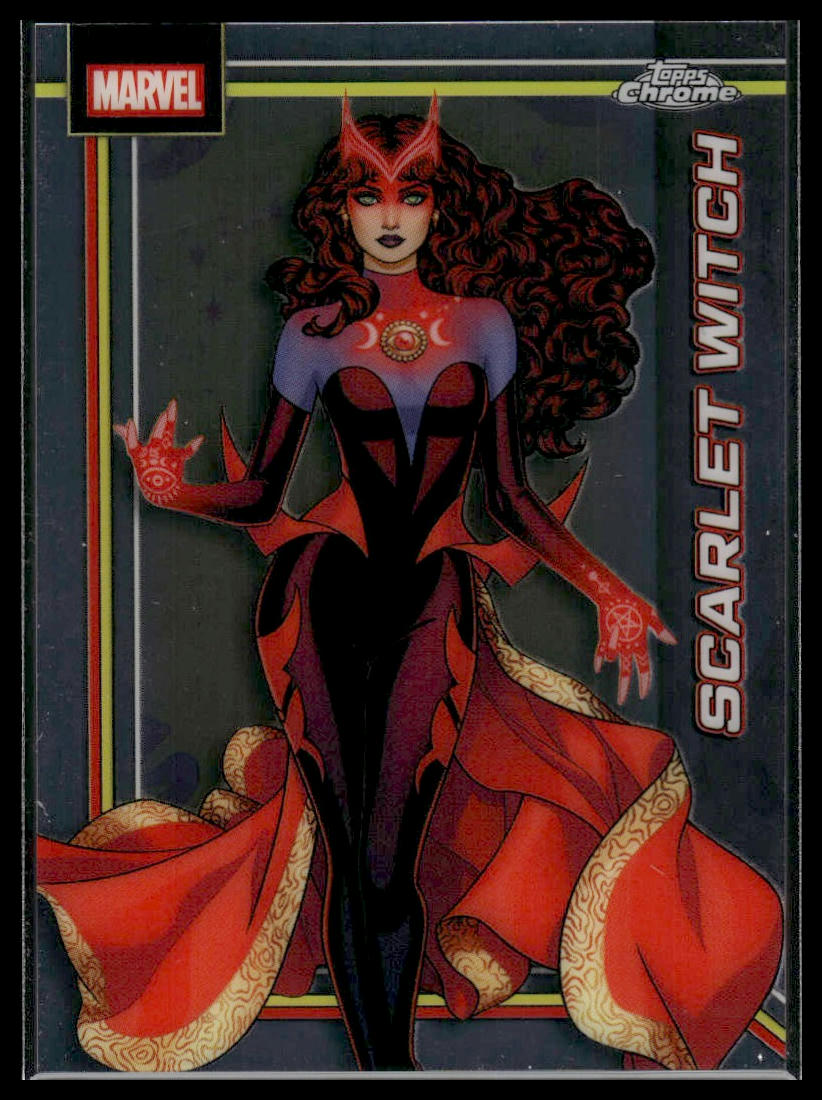 2026 Topps Chrome Marvel Comics #145 Scarlet Witch
