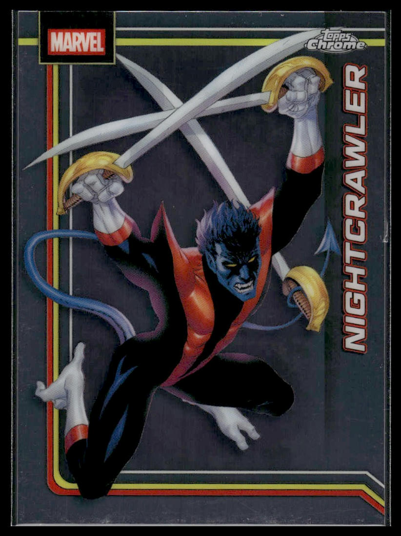 2026 Topps Chrome Marvel Comics #87 Nightcrawler