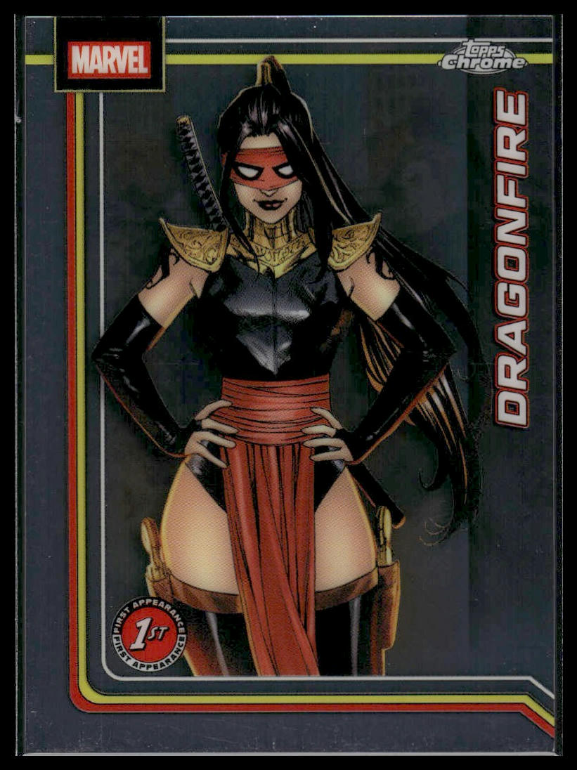 2026 Topps Chrome Marvel Comics #33 Dragonfire