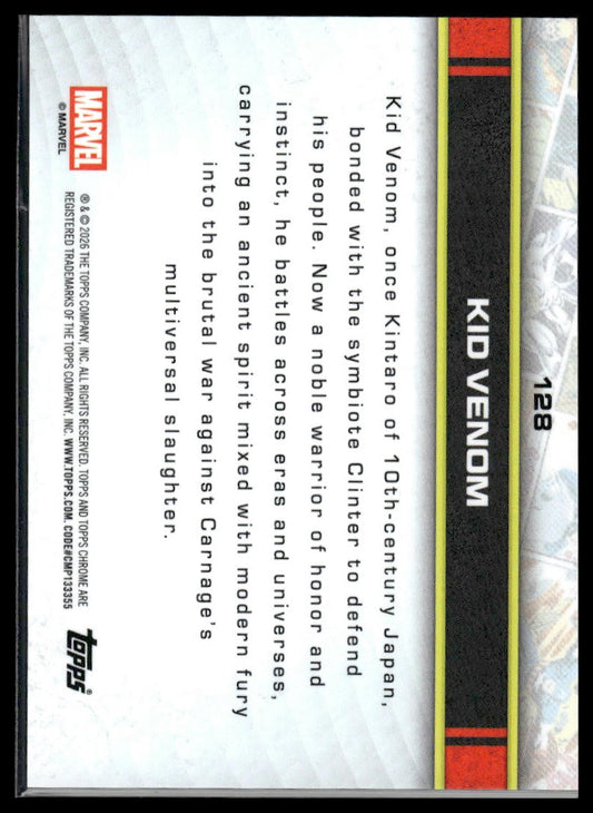 2026 Topps Chrome Marvel Comics #128 Kid Venom