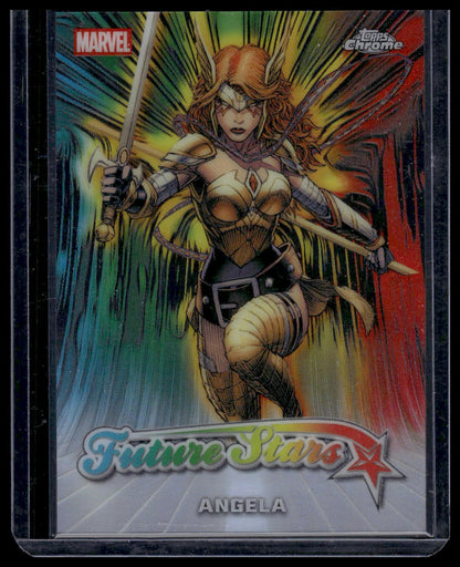 2026 Topps Chrome Marvel Comics #FS-01 Angela Future Stars