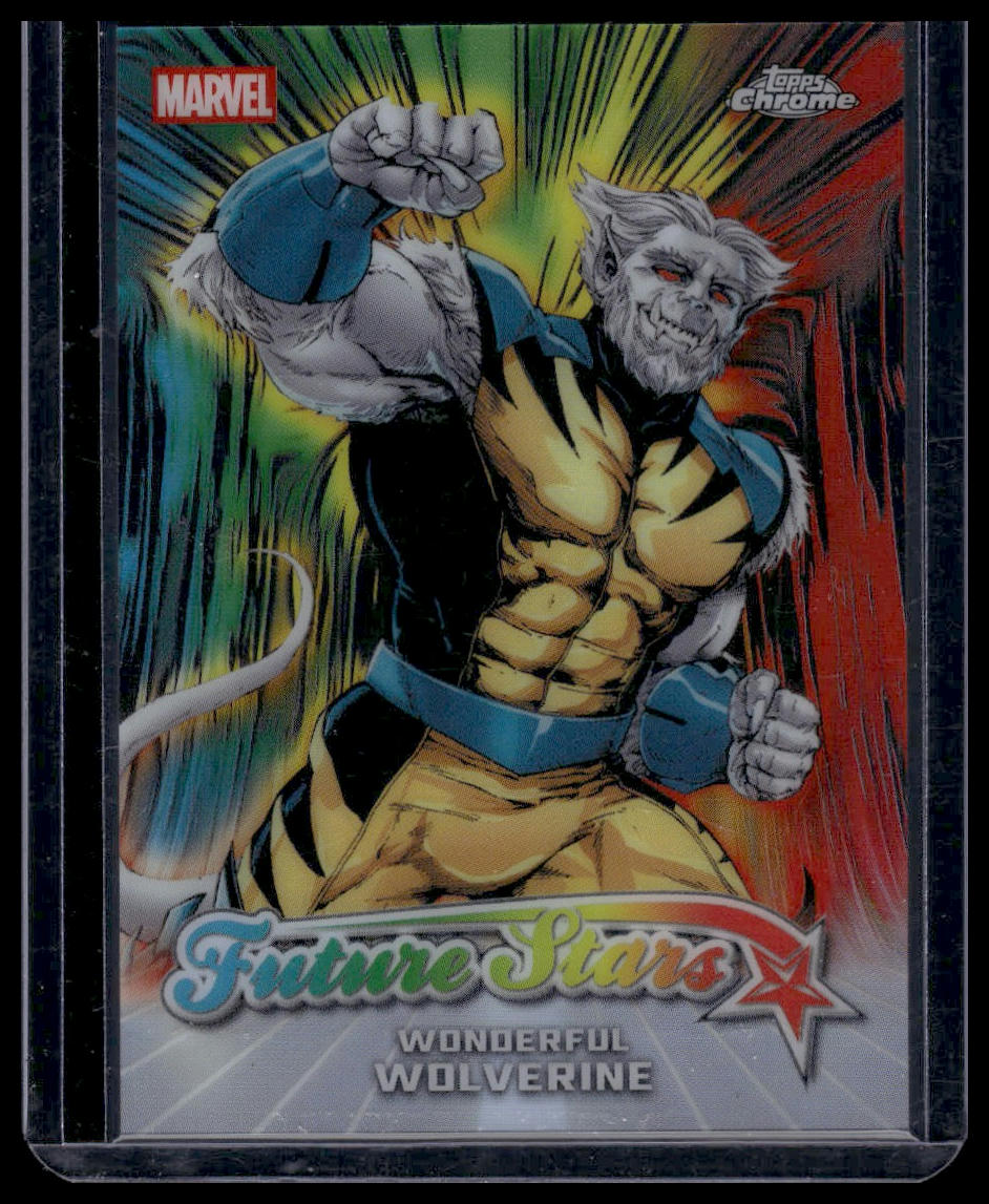 2026 Topps Chrome Marvel Comics #FS-20 Wonderful Wolverine Future Stars