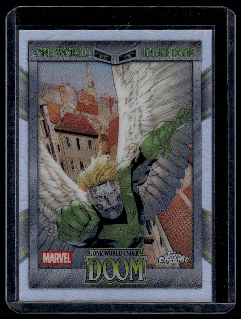 2026 Topps Chrome Marvel Comics #OW-03 One World Under Doom #3