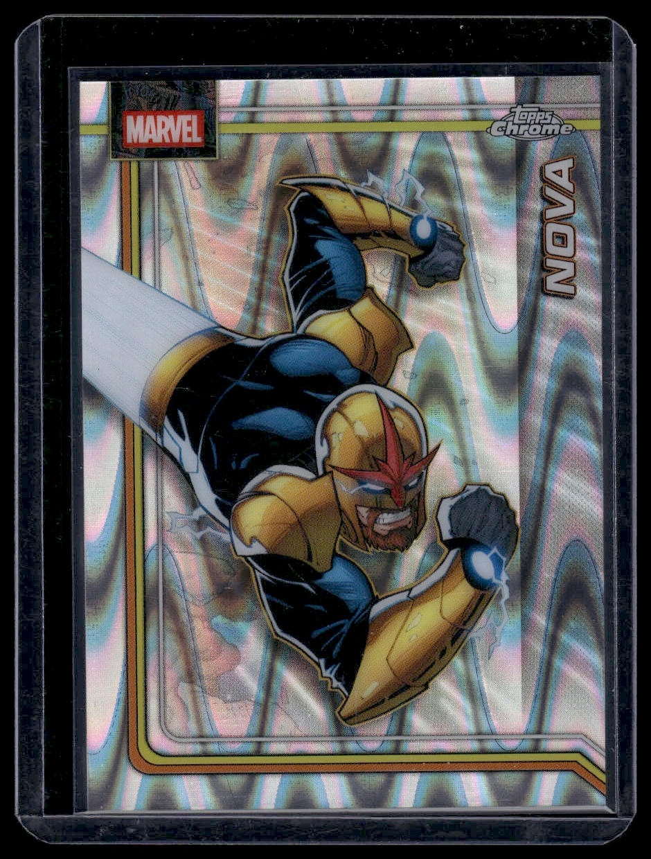 2026 Topps Chrome Marvel Comics #89 Nova Refractor