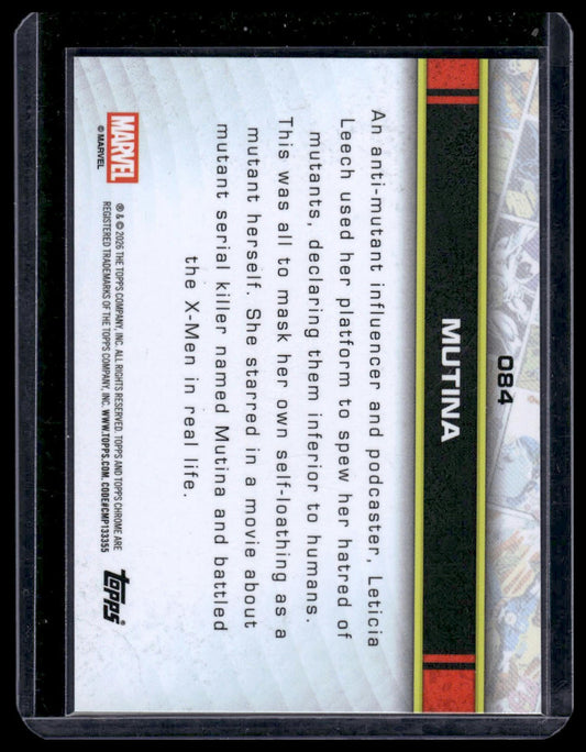 2026 Topps Chrome Marvel Comics #084 Mutina