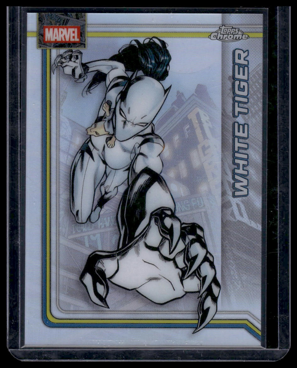 2026 Topps Chrome Marvel Comics #197 White Tiger Refractor
