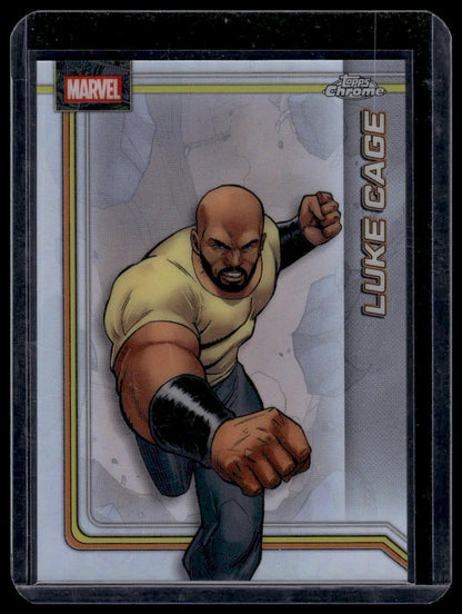 2026 Topps Chrome Marvel Comics #072 Luke Cage Refractor