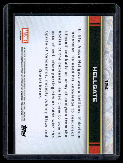 2026 Topps Chrome Marvel Comics #124 Hellgate