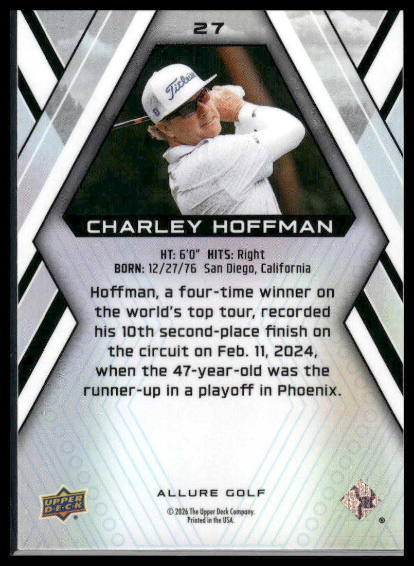2026 Upper Deck Allure #27 Charley Hoffman
