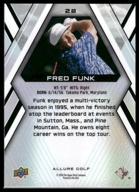 2026 Upper Deck Allure #28 Fred Funk