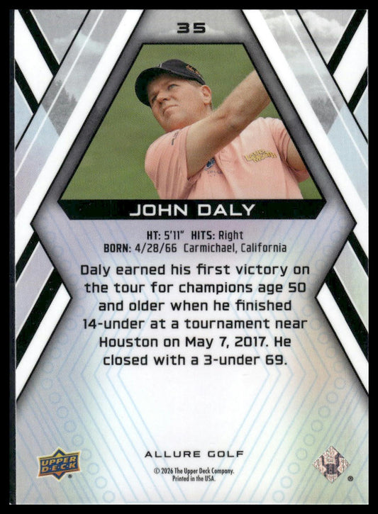 2026 Upper Deck Allure #35 John Daly