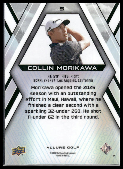 2026 Upper Deck Allure #5 Collin Morikawa