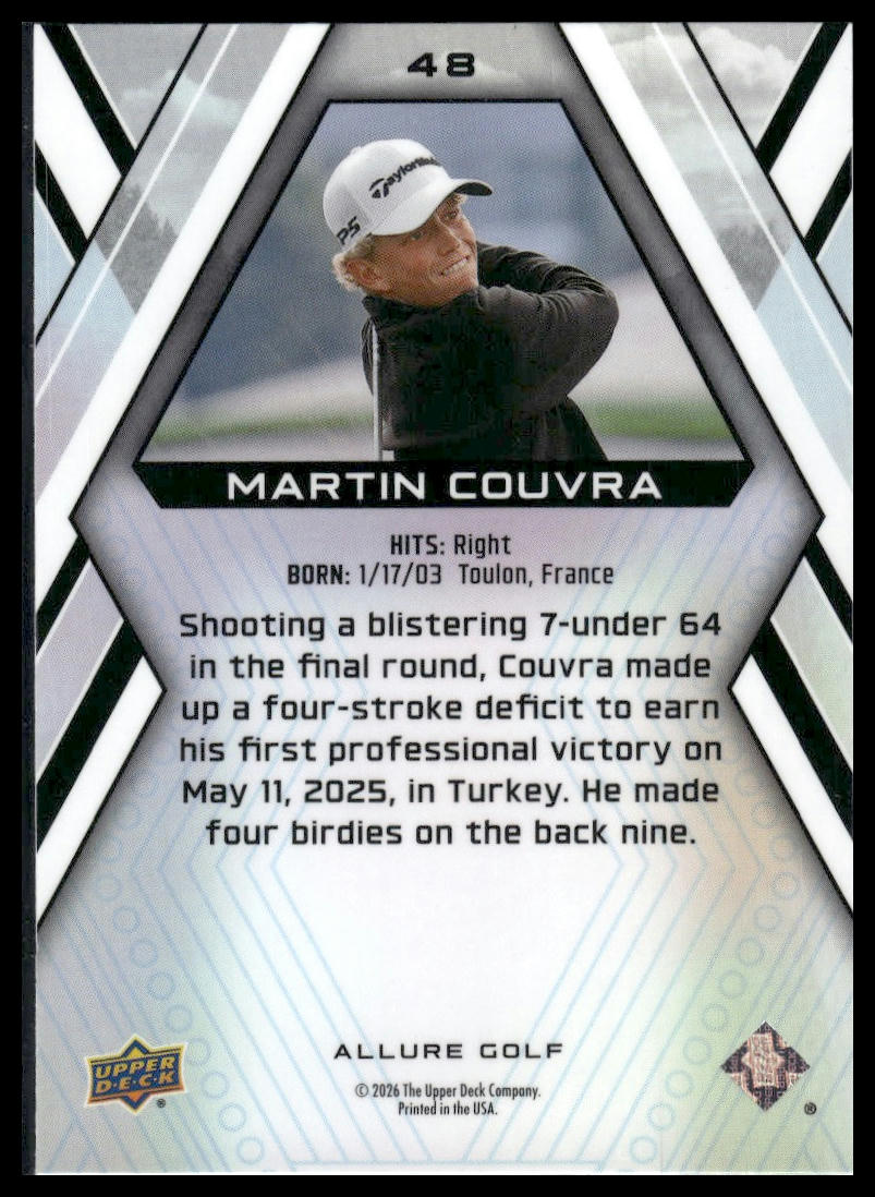 2026 Upper Deck Allure #48 Martin Couvra