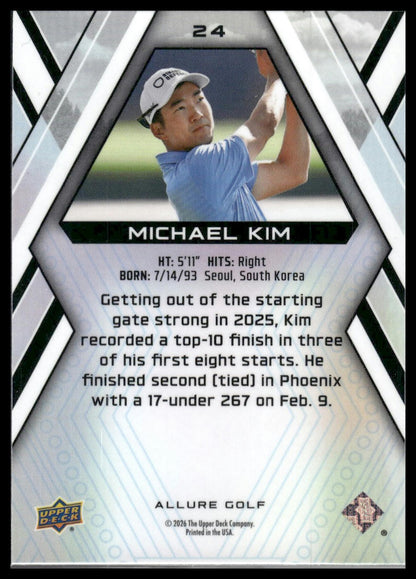 2026 Upper Deck Allure #24 Michael Kim
