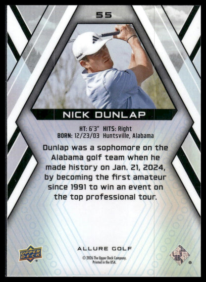 2026 Upper Deck Allure #55 Nick Dunlap